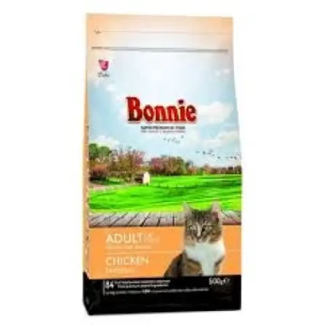 Bonnie Cat Food Chicken 500Gm
